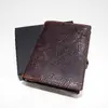 Premium Leather RFID na výšku bez zapínania | Hnedá
