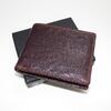Premium Leather RFID na šírku bez zapínania | Hnedá