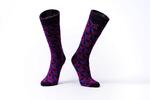 Farebné ponožky Soxit | Veľkosť: 36-40 | Purple Origami