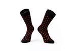 Farebné ponožky Soxit | Veľkosť: 36-40 | Bodkosrdiečka