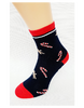 Bláznivé dámske ponožky Lízatká | Veľkosť: 37 - 40 | Tmavomodrá