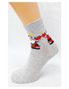Bláznivé dámske ponožky Mikuláš | Veľkosť: 37 - 40 | Sivá