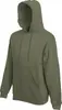 Fruit Of The Loom HOODED SWEAT classic olive kapucňou | Veľkosť: M | Olivová