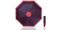 Automatický dáždnik RealStar | Červená / tmavomodrá