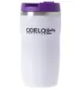 0,28 l Termohrnček ODELO OD1447 (biela + fialová)