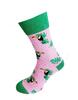 Bláznivé pánske ponožky Tukan | Veľkosť: 40-43 | Ružová