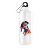 550 ml Turistická fľaša "Farebný pes"