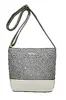 Dámska crossbody kabelka Monica&Co | Sivá