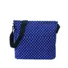 Látková crossbody taška | Modrá / bodky