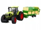 Traktor s vlečkou pre deti 666-116B (zelený)
