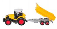 Traktor s vlečkou pre deti 666-155B (žltý)