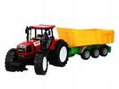 Traktor s vlečkou pre deti 666-115C (červený)