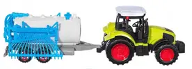Traktor s vlečkou pre deti 666-161A (zelený)