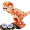 Dinosaurus Tyranosaurus (hnedý + biely)