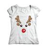 Dámske tričko Sob Rudolf | Veľkosť: XS | Biela