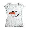 Dámske tričko Snehuliak | Veľkosť: XS | Biela