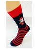 Bláznivé pánske ponožky Santa | Veľkosť: 40 - 43 | Modrá