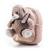 Detský batoh s plyšovým medvedíkom | Béžová