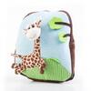 Detský batoh s plyšovou žirafou | Modrá