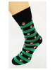 Bláznivé pánske ponožky Santa | Veľkosť: 44 - 47 | Čierna