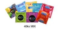 40 ks Veľký MIX kondómov