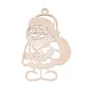 Drevená vianočná ozdoba (Santa)