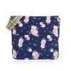 Dámska crossbody taška KOC101 | Kvety / modrá