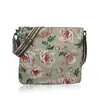 Dámska crossbody taška KOC123 | Kvety / béžová