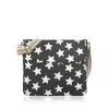 Dámska crossbody taška KOC131 | Hviezdy / čierna