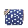 Dámska crossbody taška KOC131 | Hviezdy / modrá