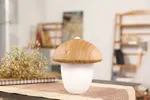 LED Lampa - Huba | Svetlé drevo