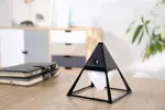 LED Lampa - Pyramída | Čierna