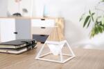LED Lampa - Pyramída | Svetlé drevo