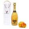 Nápoj na báze vína s perleťou Magic Royal Wine (Royal Gold / príchuť hruška) | Etiketa "Milujem ťa"