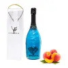 Nápoj na báze vína s perleťou Magic Royal Wine (Royal Blue / príchuť broskyňa) | Etiketa "Milujem ťa"