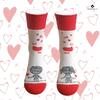 1 x Valentínske ponožky Karpathia - Valentínky | Veľkosť: 32–35 | Valentínky