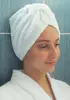 Turban do kúpeľne | Veľkosť: S | Biela