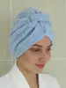Turban do kúpeľne | Veľkosť: S | Svetlomodrá