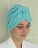 Turban do kúpeľne | Veľkosť: S | Tyrkysová