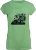 Dámske tričko Alpine Pro LAKYLA | Veľkosť: XS | Zelená