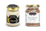 2-dielny Balíček: 90 g Hľuzovková pasta z bielej hľuzovky + 75 g Hľuzovkové maslo s kúskami bielej hľuzovky