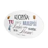 Drevená tabuľka na zavesenie "Kuchyňa..."