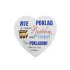 Drevená tabuľka na zavesenie "Nie poklad je našim priateľom,..."
