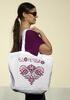 Bavlnená taška so slovenskou potlačou | Biela / červená potlač