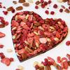 250 g Čokoládové srdce / horká čokoláda (72%) so zmesou ovocia a orieškov
