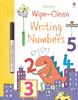 Detská stierateľná kniha "Writing numbers" (písanie čísiel)