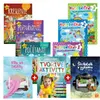 9-dielny Balíček hravých pracovných zošitov pre 4-5 ročné deti + Hviezdička + Tvorivé aktivity + Víla zo šatôčky + Škriatok v pyžamku
