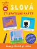 Stierateľné karty s fixkou Myška Arty (Slová)