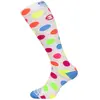 Športové kompresné podkolienky Eleven | Veľkosť: S (36-39) | Dots Color White