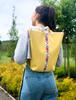 Folklórny batoh slovenského výrobcu LuLo bags | Žltá